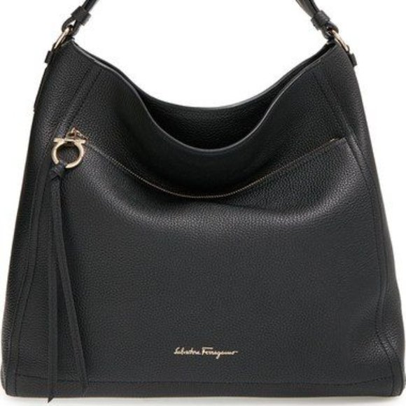 Salvatore Ferragamo Handbags - SOLD Salvatore Ferragamo Ally Pebble Leather Purse